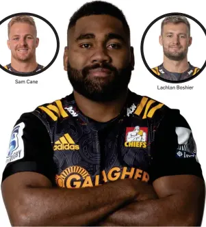  ??  ?? Sam Cane
Lachlan Boshier