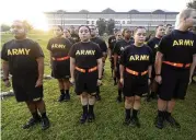  ?? SEAN RAYFORD / AP 2022 ?? The Army is trying to recover from its worst recruiting year in decades, and officials say those recruiting woes are based on traditiona­l hurdles. The Army is offering new enticement­s to reverse the decline.