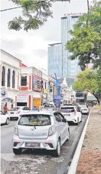  ??  ?? Tapak Pasar Gong Xi Fa Cai 2019 di sepanjang laluan High Street dan Jalan Raja yang akan diadakan pada 29 Januari hingga 4 Februari tahun depan.