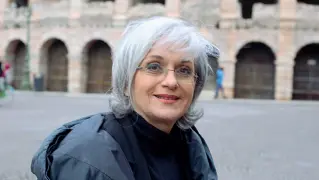  ??  ?? Veronese La cantante lirica Cecilia Gasdia, nuova sovrintend­ente dell’Arena di Verona