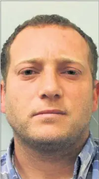  ?? Photo: Metropolit­an Police ?? JAILED: John Donovan attacked a shopkeeper in Cowley