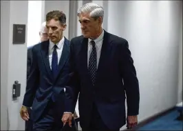  ?? ANDREW HARNIK / ASSOCIATED PRESS ?? Special counsel Robert Mueller departs a closed-door meeting in Washington in June. Mueller will interview multiple current and former White House officials in the coming weeks.