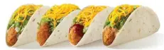  ?? COURTESY OF DEL TACO ?? Del Taco is throwing in chicken tacos with gift card purchases.