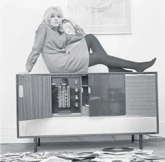  ?? ?? Annie Nightingal­e in a 1964 publicity shot for her TV request show That’s For Me