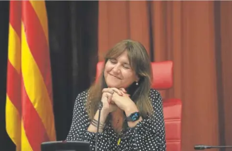  ?? // EP ?? La presidenta del Parlament, Laura Borràs