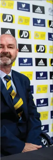  ?? ?? SFA chief executive Ian Maxwell came out in support of Scotland manager Steve Clarke yesterday afternoon