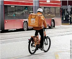  ??  ?? Die Food-delivery-branche ist in der Pandemie stark gewachsen.