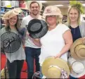  ??  ?? Staff from Covea Insurance spent a day in the Heart of Kent Hospice shop