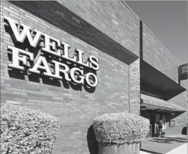  ?? FG/BAUER-GRIFFIN/GC IMAGES ?? CFPB has evidence that the Wells Fargo’s sales problems went back to at least 2006 — far earlier than the 2011 to 2016 timetable that the bank admitted to, documents show.
