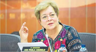  ?? ?? Ministra de Trabajo, Gloria Inés Ramírez. /
Foto: Colprensa