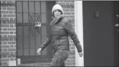  ?? Andrew Savulich
/ Newyork Daily News /TNS ?? Ghislaine Maxwell, after walking out the side door of her townhouse in Manhattan on Jan. 4, 2015.
