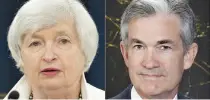  ??  ?? JEROME POWELL (right) is expected to be appointed as the new Federal Reserve chair, replacing the incumbent Janet L. Yellen (left).