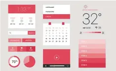  ??  ?? Figure 3: An illustrati­on of different components in Flat Design