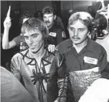  ?? JOSE MORE/CHICAGO TRIBUNE ?? Goodwin, still wearing his custom-made Spider-Man suit, is released from jail on May 26, 1981.