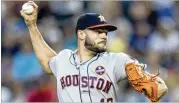  ?? GETTY IMAGES ?? Lance McCullers Jr. is the projected starter for the Astros on Wednesday as they face AL West foe Anaheim(9 p.m. on AT&T SportsNet, 1300).