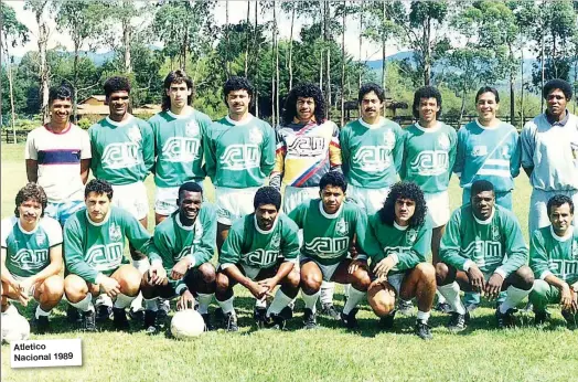  ??  ?? Atletico Nacional 1989