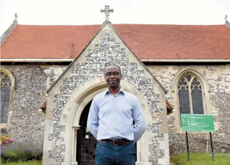  ??  ?? Samson Kuponiyi has joined St Peter's Church, though his ordination has been postponed. Ref:132833-1