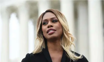  ?? Photograph: Saul Loeb/AFP via Getty Images ?? Laverne Cox said she had been out walking with a friend when a man harassed them.