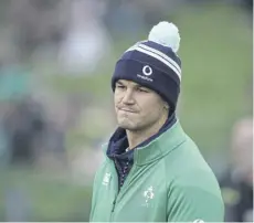  ?? ?? ↑ Johnny Sexton will take on the Wallabies tomorrow night