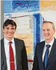  ?? Foto: Stoll ?? Christian Grob (links) und German Wankmiller führen die Firma.