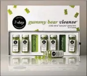  ?? / WASHINGTON POST KATHERINE FREY ?? Sugarfina’s 7-day gummy bear “cleanse” kit.