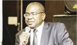  ??  ?? Health Minister Chitalu Chilufya