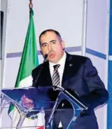  ?? /CARLOS LUNA ?? Roberto Vega, presidente de la Coparmex Tijuana