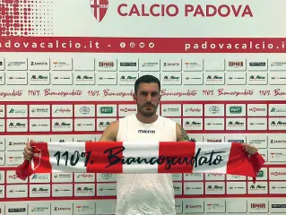  ?? (foto uff.st.padova) ?? Sloveno Enej Jelenic ha giocato in questi anni con Livorno e Carpi