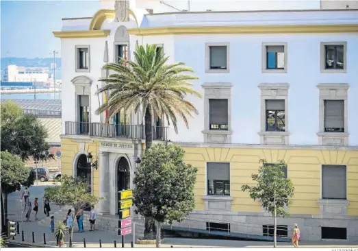  ?? JULIO GONZÁLEZ ?? Edificio que alberga la Audiencia Provincial de Cádiz.