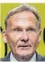  ?? FOTO: THISSEN/DPA ?? BVB-Boss HansJoachi­m Watzke hat seinen Rückzug aus der Geschäftsf­ührung angekündig­t.