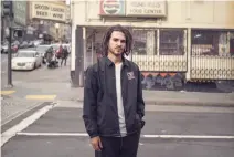  ?? Jack McCain ?? Vincent Fenton, known as FKJ, for French Kiwi Juice, will perform at the Warfield before his Coachella debut.