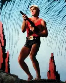  ??  ?? Sam J Jones as Flash Gordon in Mike Hodges’s 1980 film. Photograph: Alamy