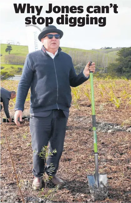  ?? Photo / NZME ?? Shane Jones has been scolded for comments he made at a forestry conference that people should vote for NZ First or they’d miss out on the lolly.