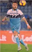  ??  ?? Ciro Immobile, 28 anni, 6 gol in serie A, 1 in Europa League