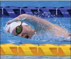  ?? paralympic.ca ?? Swimmer Danielle Dorris won gold and set a world record in the 50-metre butterfly.