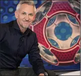  ??  ?? SWITCH: Match Of The Day’s Lineker