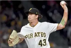  ?? Matt Freed/Post-Gazette photos ?? Left-handed pitcher Steven Brault tweaked his delivery over the offseason to get more control over his releases.