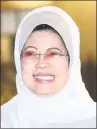  ??  ?? DATo Sri FATiMAh AbDULLAh