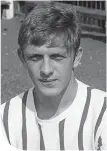  ??  ?? Bobby Ross pictured at the start of season 1966-67 with Grimsby Town