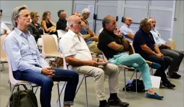  ?? (Photos Hélène Dos Santos.) ?? L’assemblée générale s’est déroulée au complexe du Vabre à Brignoles.