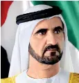  ??  ?? H.H. Sheikh Mohamed Bin Rashid Al-Maktoum – Vice President and Prime Minister of the United Arab Emirates and the Ruler of Dubai