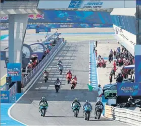  ?? FOTO: EFE ?? Circuito Ángel Nieto de Jerez
Van a tener que mejorar las escapatori­as de varias curvas