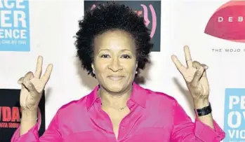  ?? FILE ?? Wanda Sykes performed her standup comedy at the Dr. Phillips Center for the Performing Arts in Orlando on Thursday.