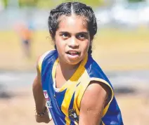  ?? TOTAL FOCUS: Alexis Fisher from Currajong State School. ??