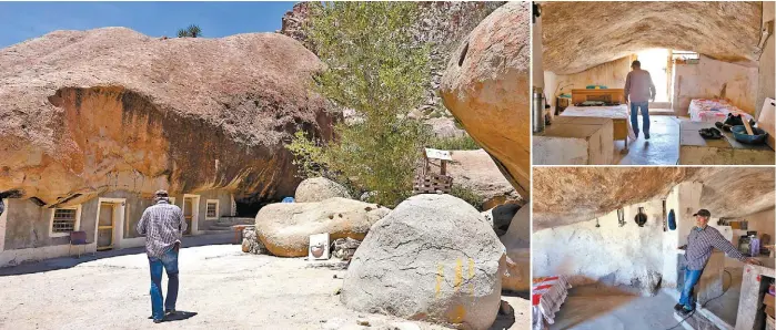  ?? NELLY SALAS ?? El campesino lleva 40 años en esa zona y se dedica a sembrar calabaza y candelilla.