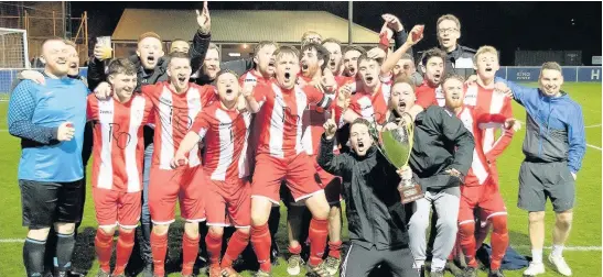  ??  ?? The victorious Quorn Royals. Picture by Malcolm Heaven.