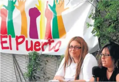  ??  ?? Las nuevas concejalas de Levantemos El Puerto serán Irene Arana y Laura Gómez.