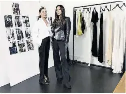  ?? Mango ?? Victoria Beckham y Justi Ruano, directora creativa de Mango Woman.