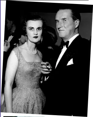  ??  ?? High society: The Duke and Duchess of Argyll, above, pictured in 1955. Actor Paul Bettany, left, will play the part of the Duke