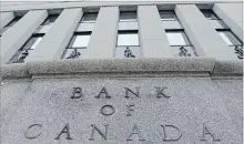  ?? ADRIAN WYLD
THE CANADIAN PRESS ?? The Bank of Canada’s outlook survey indicator climbed to its highest level since the second quarter of 2011.